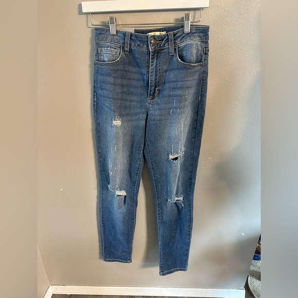 NWT Harper Heritage Heavy Distressed Straight - Picture 1 of 6